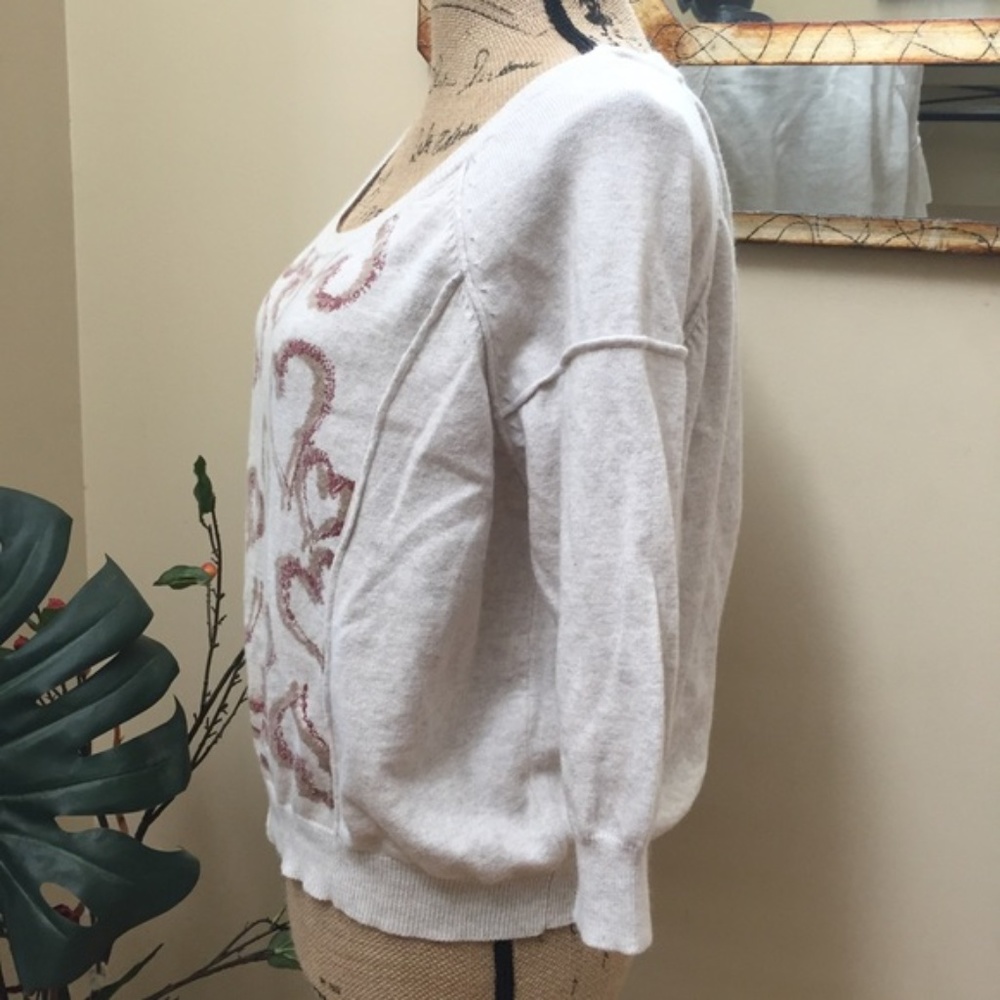 ❤️American Rag Top Stunning Soft Heart Print EUC - Picture 3 of 4